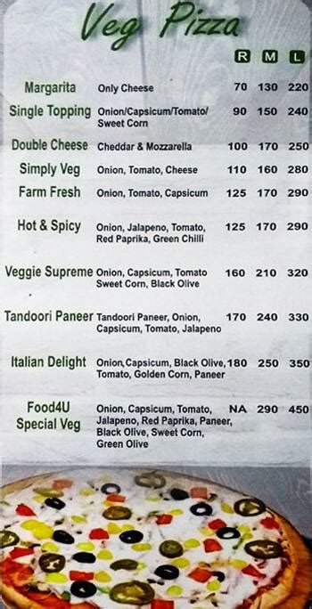 Menu at Halal Food4U, New Delhi, G-51/12 A