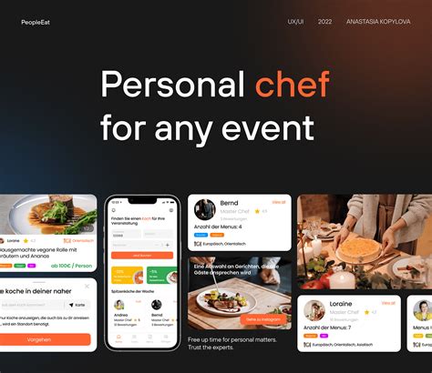 Image result for Chef App Design