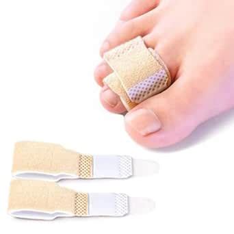 Buy Kauldvishe Toe Straightener & Broken Toe Wraps Fracture Support ...