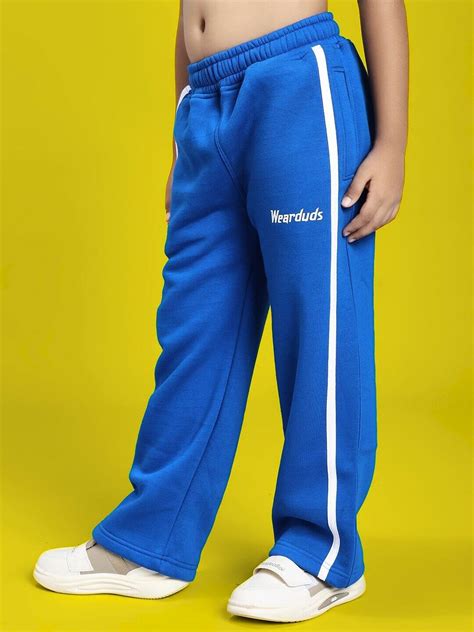 RAPID STRIDE FLEECE JOGGER FOR BOYS AND GIRLS ROYAL BLUE | Buy Online ...
