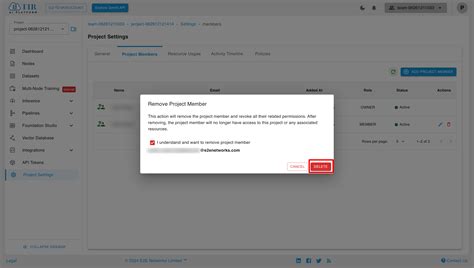 Project Section | E2E Cloud