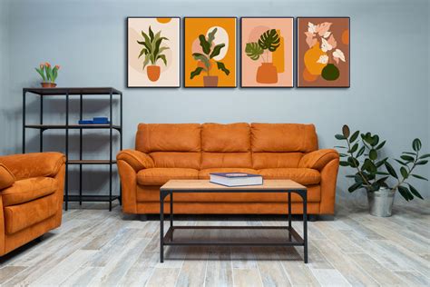 Aesthetic Plants And Planters Wall Art, Set Of 4 – Myindianthings