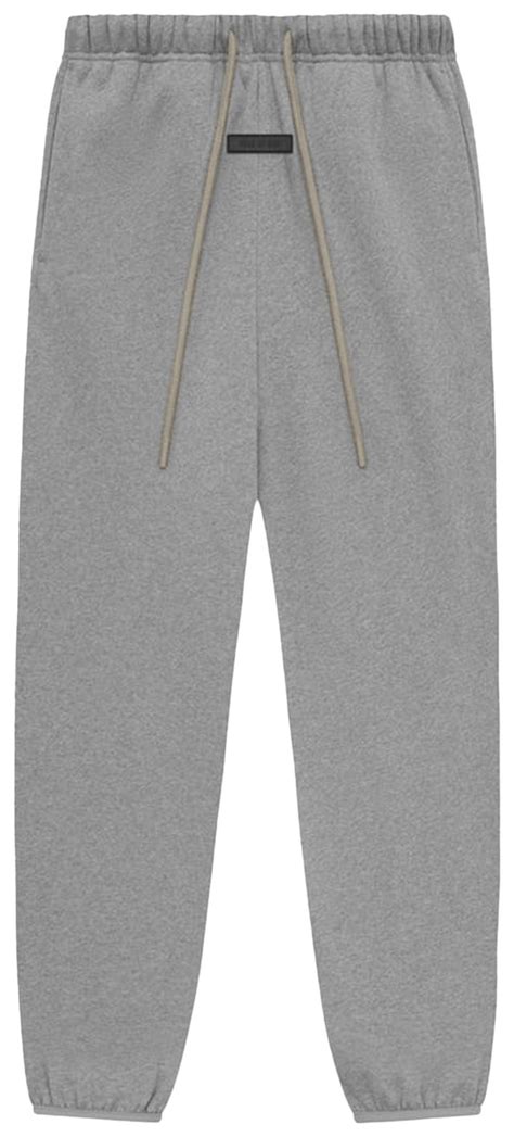 FEAR OF GOD ESSENTIALS WOMEN'S SWEATPANT DARK HEATHER OATMEAL