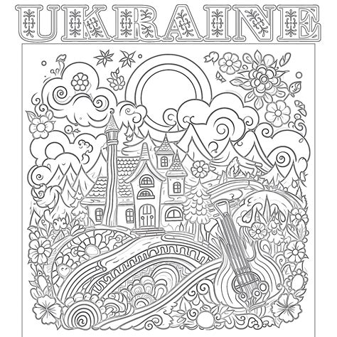 Country Coloring Pages 的图像结果