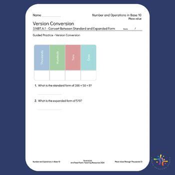 Image result for Expanded Form Lesson Plan