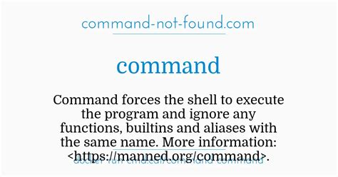 Image result for COMMAND