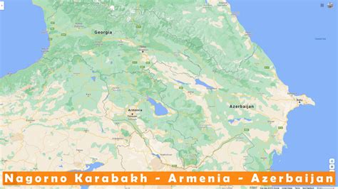 Nagorno Karabakh Map - Nagorno Karabakh
