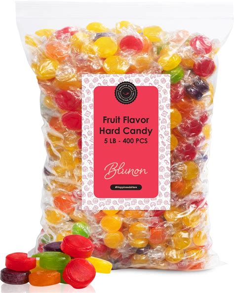 Amazon.com : Hard Candy Bulk Assorted - 5 Pounds Fruit Flavored Candies ...
