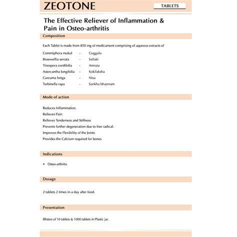 AVN Zeotone Tablets (100 Tablets) – Uniherbs India