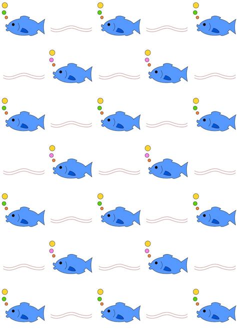 Image result for Paper Fish Pattern Free in Color