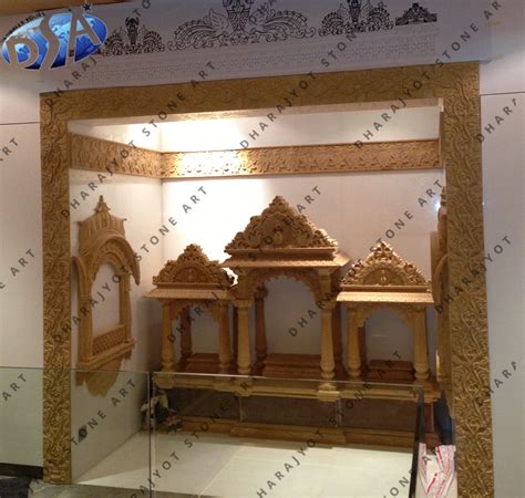 Luxury Large Home Decor Marble Stone Temple – Dharajyot Stone Art