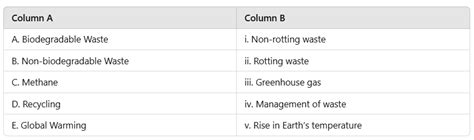 Our Environment - 1 Worksheet - Class 5 Science - Questions and Answers