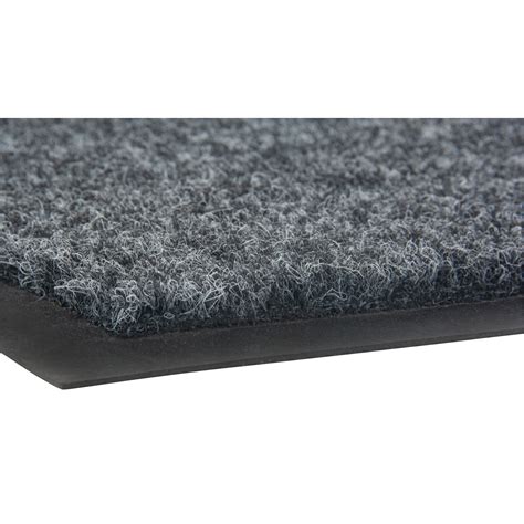 Tapis, Couloir, 3' x 10' x Charbon - Produits de sécurité Zenith SHH173