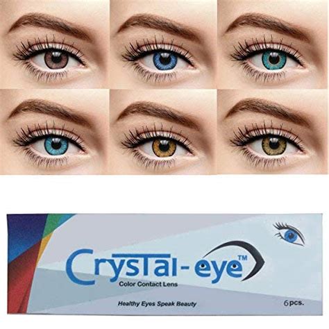 Crystal Eye By T&R Zero Power Contact Multi Plus Solution Lens with Box ...