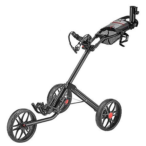 Buy CaddyTek Caddylite 15.3 V2 - Deluxe Quad-Fold Golf Push Cart Online ...