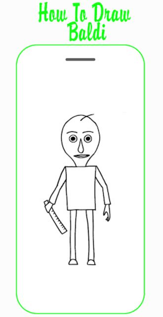 Image result for Baldi Drawing