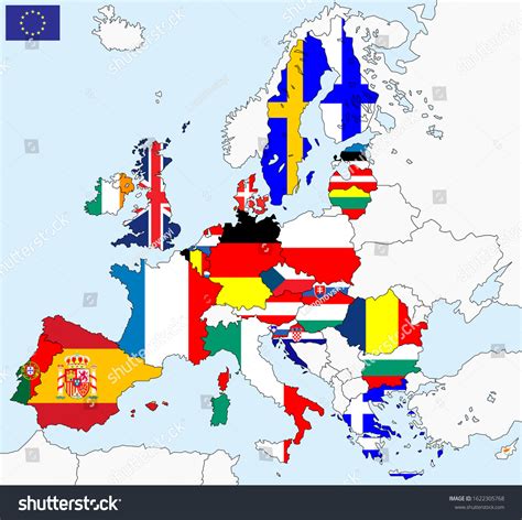 European Union Map Vector 的图像结果