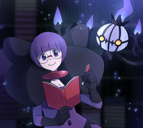 Shikimi (Pokémon) (Shauntal) - Black and White 2 - Image by Pixiv Id ...