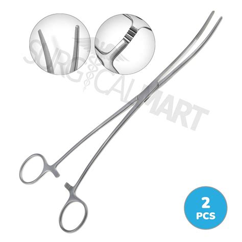 Curved Surgical Forceps