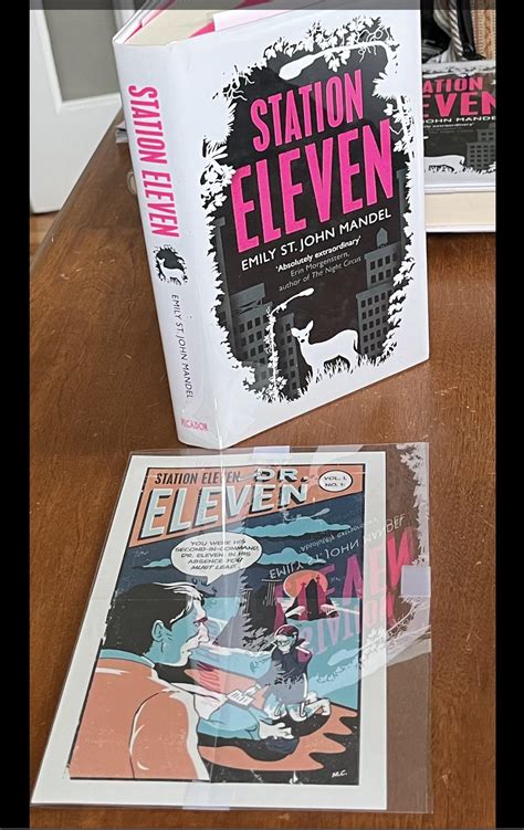 Station Eleven - first edition, with promotional comic : r/StationEleven