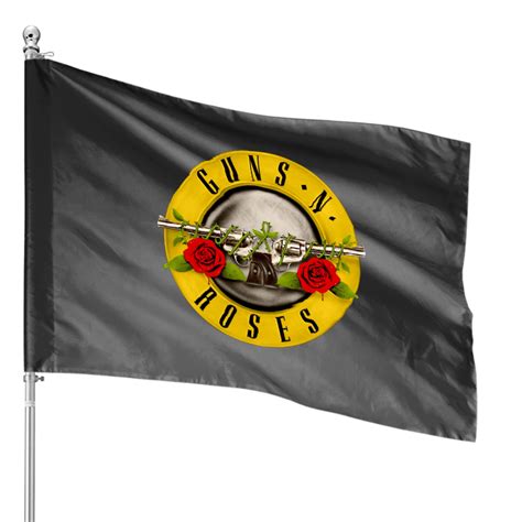 Guns N Roses 2023 Tour House Flags, 2D GNR Rock Band Unisex House Flags, Rock N Roll House Flags ...