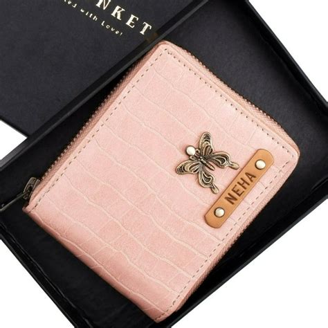 Blush Pink Womens Zip Wallet - Small – The Junket