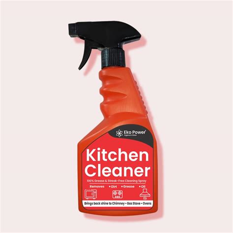 Eko Power Kitchen Cleaner For Oven & Grill | Removes Oil, Grease ...