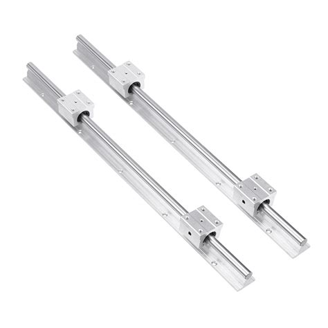 Buy 2pcs SBR12-500mm Linear Bearing Rail, Linear guide, Long-Lasting ...