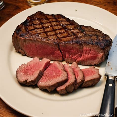 Medium Rare Steak | Stable Diffusion Online