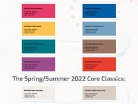 Image result for Pantone Spring 2022 Color Conversion Chart