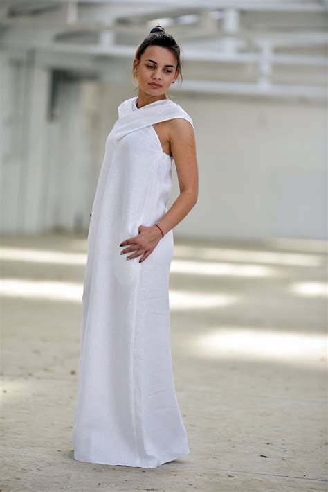 Long Linen Dress - ALLSEAMS
