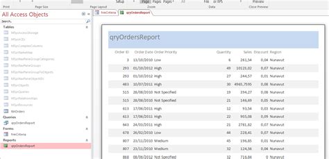 Image result for Access Query Criteria Examples