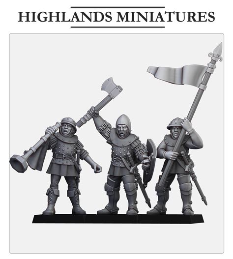 Buy Highlands Miniatures - Gallia - Gallia Shooters: Crossbones with ...