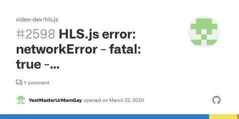 Image result for HLS Network Error Manifestloaderror