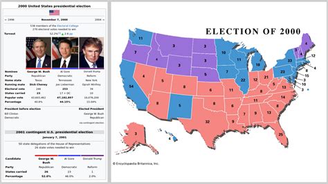 2000 Presidential Election Map