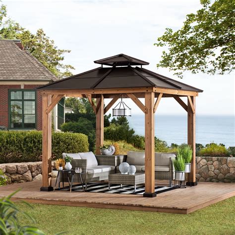 Créations de jardin 10 x 10 Altoona toit style gazebo