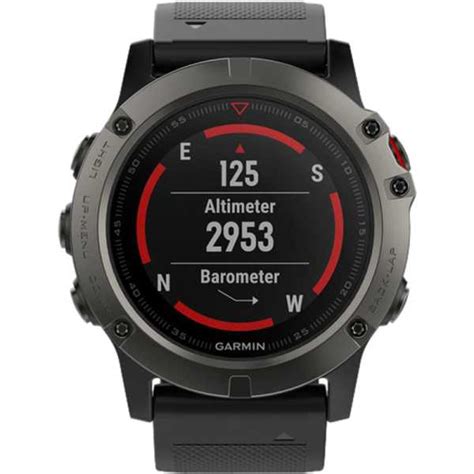Garmin Fenix 5X Smart Watch - Black Price in India, Specs, Reviews ...