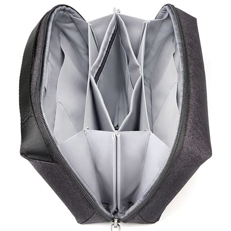 Inateck Electronics Organizer, Water-resistant Tech Pouch, Portable ...