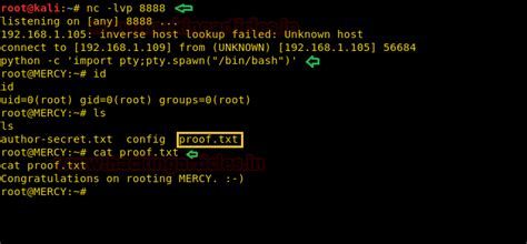 Mercy: Vulnhub Walkthrough - Hacking Articles