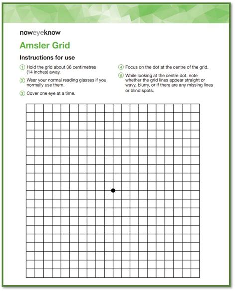 Amsler Grid Printable