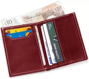 GREEN DRAGONFLY® RFID Protected Slim Leatherite Credit Card Holder ...