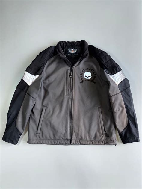 Harley-Davidson Genuine MotorClothes Willie G Skull Softshell Riding J ...