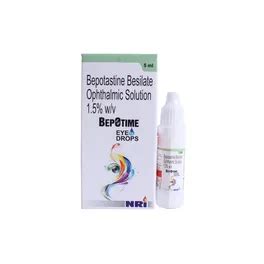 Buy Bepotime Eye Drops 5 ml online | Uses, Side Effects, Price and ...