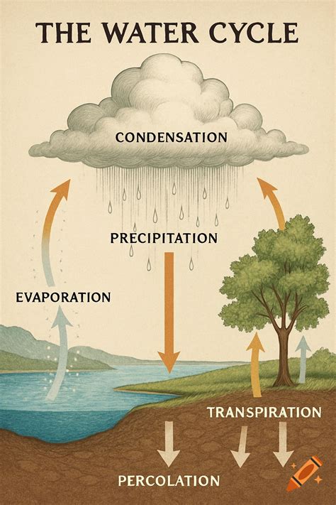 Percolate Water Cycle
