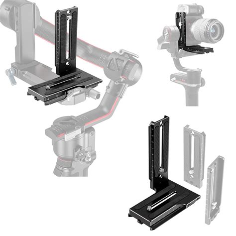 EaxanPic Aluminum L Bracket Vertical Horizontal Switching Quick Release ...