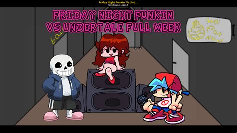 Friday Night Funkin' Vs Undertale Full Week Work In Progress for Friday Night Funkin' | FNF ...