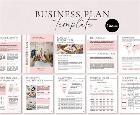 Free Editable Business Plan Template 的图像结果