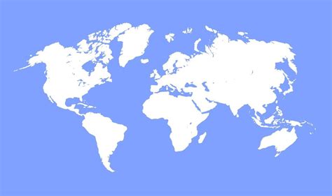 Image result for Simple World Map Vector