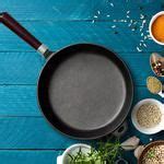Buy Tibros Non-Stick Cast Iron Fry Pan - Induction Base, 22 cm Online ...