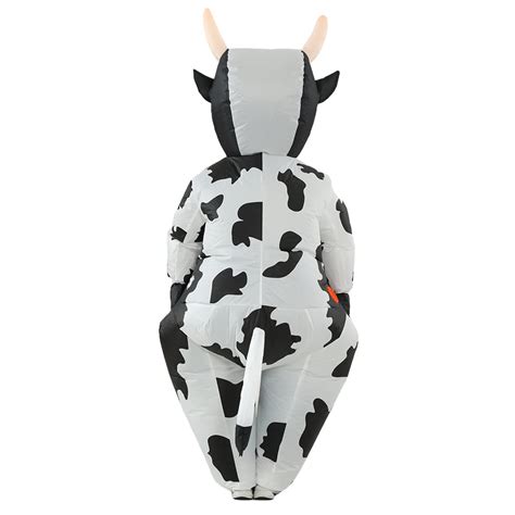 Buy JASHKE Cow Inflatable Costume Blow up Cow Costume Adult Costume for ...